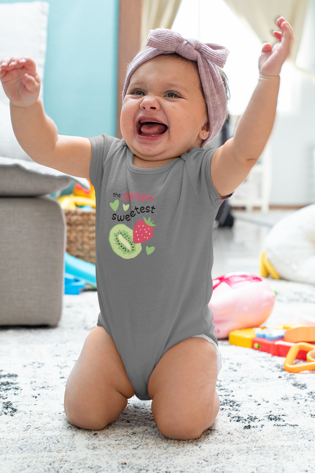 Berry Sweet Baby short sleeve one piece